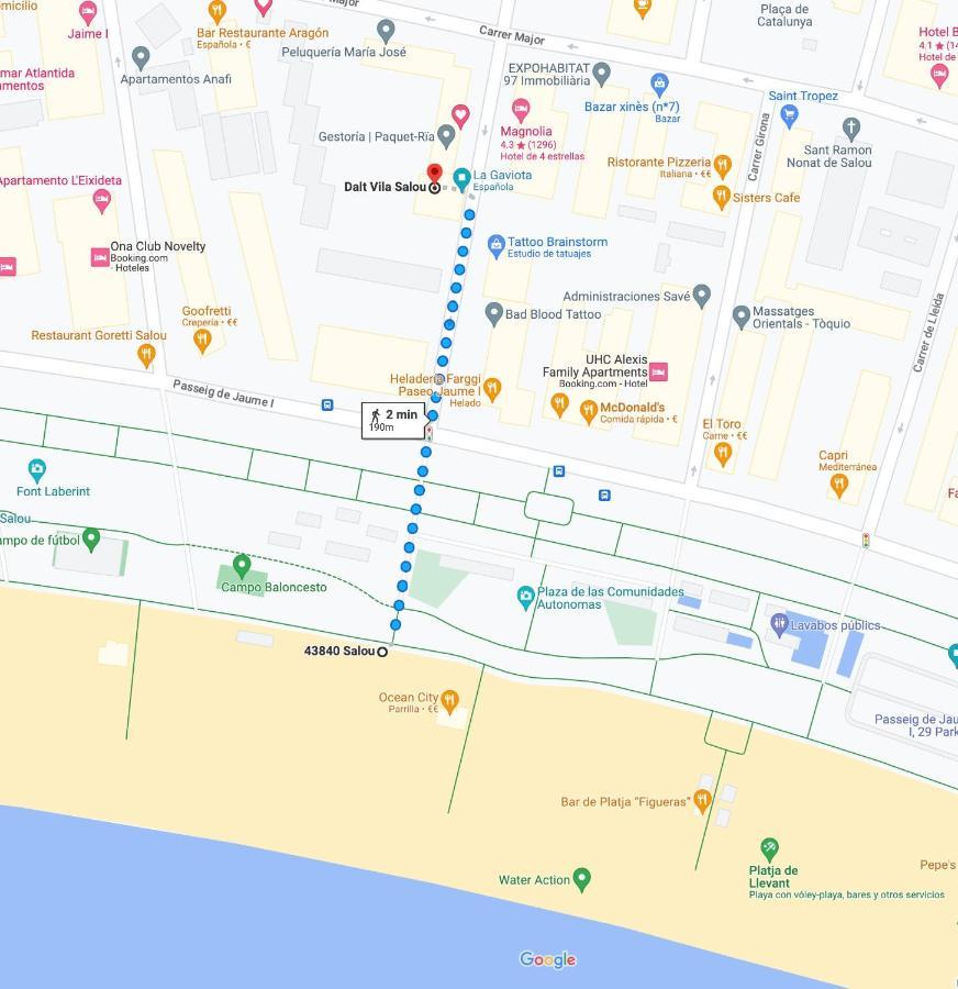 Dalt Vila Salou Bagian luar foto